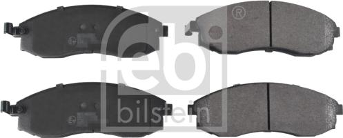 Febi Bilstein 116322 - Brake Pad Set, disc brake autospares.lv