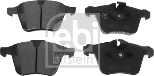 Febi Bilstein 116374 - Brake Pad Set, disc brake autospares.lv