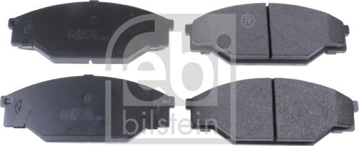 Febi Bilstein 116375 - Brake Pad Set, disc brake autospares.lv