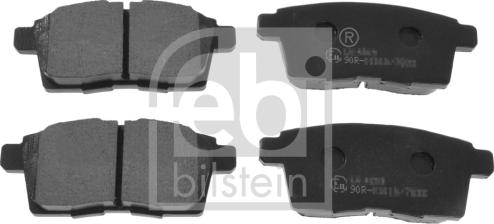 Febi Bilstein 116370 - Brake Pad Set, disc brake autospares.lv