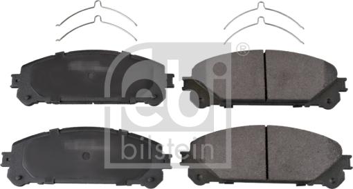 Febi Bilstein 116373 - Brake Pad Set, disc brake autospares.lv