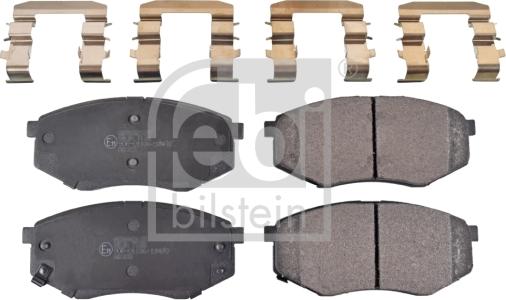 Febi Bilstein 116295 - Brake Pad Set, disc brake autospares.lv