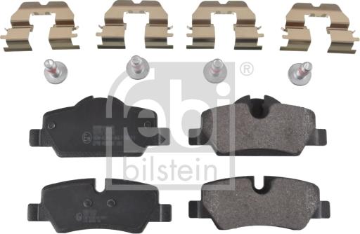 Febi Bilstein 116290 - Brake Pad Set, disc brake autospares.lv