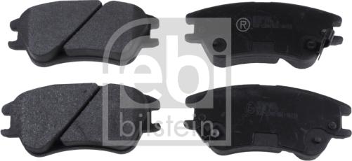 Febi Bilstein 116293 - Brake Pad Set, disc brake autospares.lv