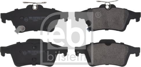 Febi Bilstein 116244 - Brake Pad Set, disc brake autospares.lv