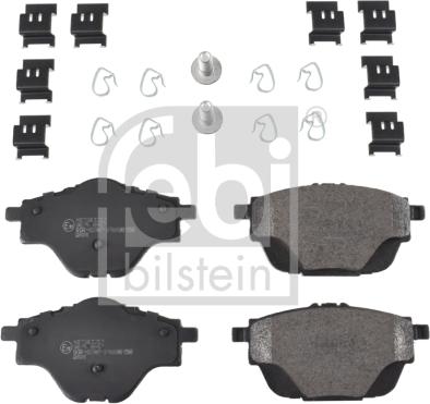 Febi Bilstein 116242 - Brake Pad Set, disc brake autospares.lv