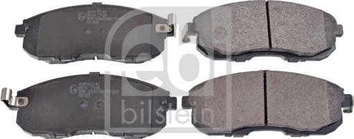 Febi Bilstein 116269 - Brake Pad Set, disc brake autospares.lv