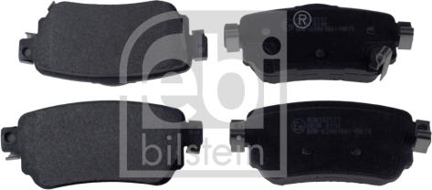 Febi Bilstein 116268 - Brake Pad Set, disc brake autospares.lv