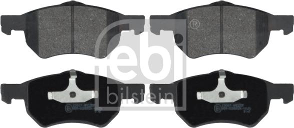 Febi Bilstein 116262 - Brake Pad Set, disc brake autospares.lv