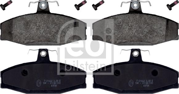 Febi Bilstein 116209 - Brake Pad Set, disc brake autospares.lv