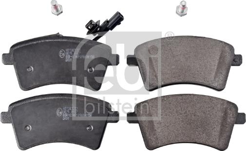 Febi Bilstein 116200 - Brake Pad Set, disc brake autospares.lv