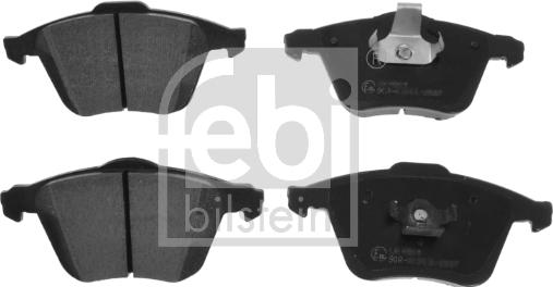 Febi Bilstein 116212 - Brake Pad Set, disc brake autospares.lv