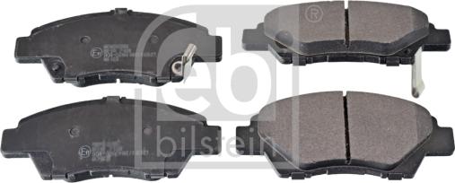 Febi Bilstein 116281 - Brake Pad Set, disc brake autospares.lv
