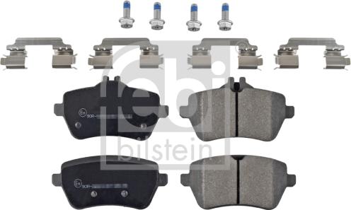 Febi Bilstein 116237 - Brake Pad Set, disc brake autospares.lv