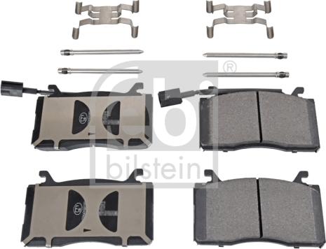 Febi Bilstein 116228 - Brake Pad Set, disc brake autospares.lv