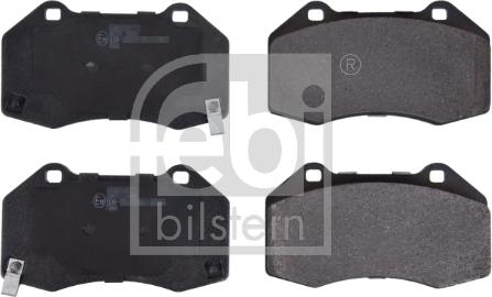 Febi Bilstein 116223 - Brake Pad Set, disc brake autospares.lv