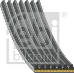 Febi Bilstein 184935 - V-Ribbed Belt autospares.lv