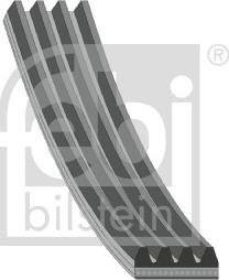 Febi Bilstein 184842 - V-Ribbed Belt autospares.lv