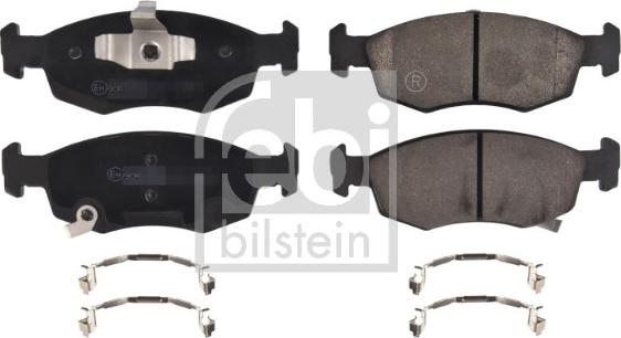 Febi Bilstein 180955 - Brake Pad Set, disc brake autospares.lv