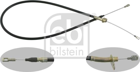 Febi Bilstein 18115 - Cable, parking brake autospares.lv
