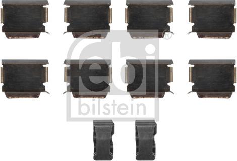 Febi Bilstein 181898 - Accessory Kit for disc brake Pads autospares.lv