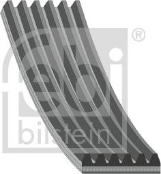 Febi Bilstein 181340 - V-Ribbed Belt autospares.lv