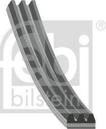 Febi Bilstein 183571 - V-Ribbed Belt autospares.lv