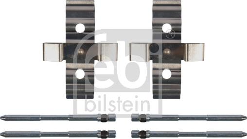 Febi Bilstein 182022 - Accessory Kit for disc brake Pads autospares.lv