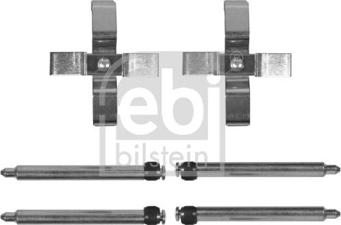 Febi Bilstein 182355 - Accessory Kit for disc brake Pads autospares.lv