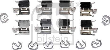 Febi Bilstein 182724 - Accessory Kit for disc brake Pads autospares.lv