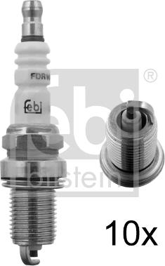 Febi Bilstein 13418 - Spark Plug autospares.lv