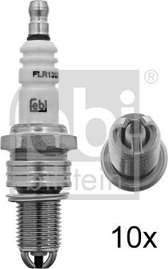 Febi Bilstein 13509 - Spark Plug autospares.lv