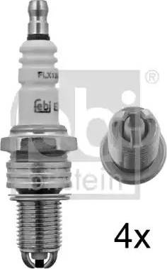 Febi Bilstein 13532 - Spark Plug autospares.lv