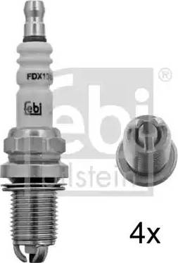 Febi Bilstein 13529 - Spark Plug autospares.lv