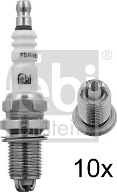 Febi Bilstein 13524 - Spark Plug autospares.lv