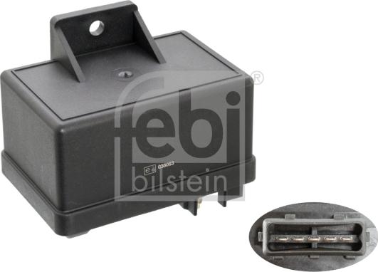 Febi Bilstein 12745 - Relay, glow plug system autospares.lv