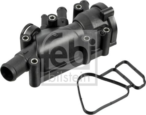 Febi Bilstein 174458 - Coolant thermostat / housing autospares.lv