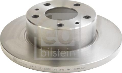 Febi Bilstein 17416 - Brake Disc autospares.lv