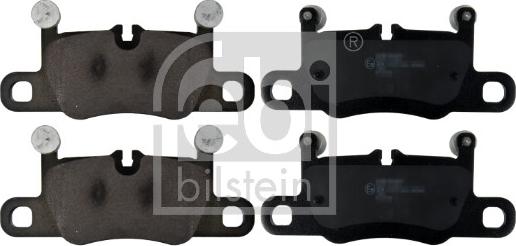 Febi Bilstein 175674 - Brake Pad Set, disc brake autospares.lv