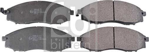 Febi Bilstein 170665 - Brake Pad Set, disc brake autospares.lv