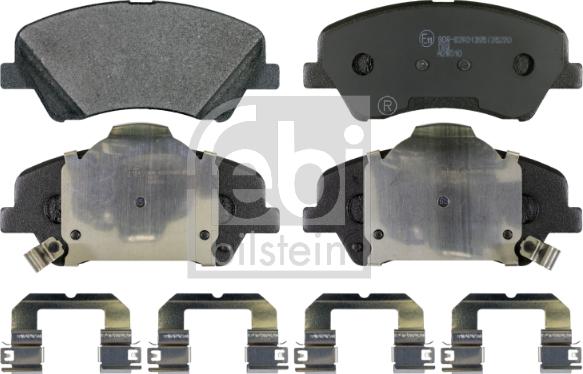 Febi Bilstein 170635 - Brake Pad Set, disc brake autospares.lv
