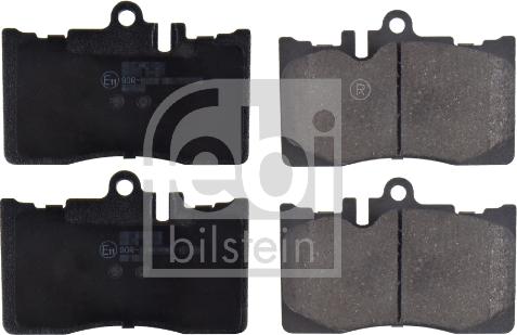 Febi Bilstein 170882 - Brake Pad Set, disc brake autospares.lv