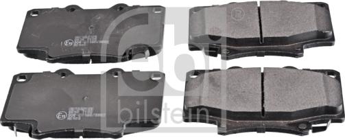 Febi Bilstein 170876 - Brake Pad Set, disc brake autospares.lv