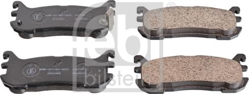 Febi Bilstein 170257 - Brake Pad Set, disc brake autospares.lv