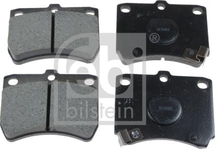 Febi Bilstein 170270 - Brake Pad Set, disc brake autospares.lv