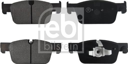 Febi Bilstein 171407 - Brake Pad Set, disc brake autospares.lv