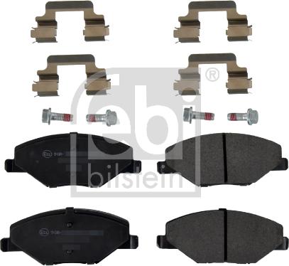 Febi Bilstein 171000 - Brake Pad Set, disc brake autospares.lv