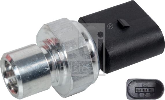 Febi Bilstein 171263 - Pressure Switch, air conditioning autospares.lv