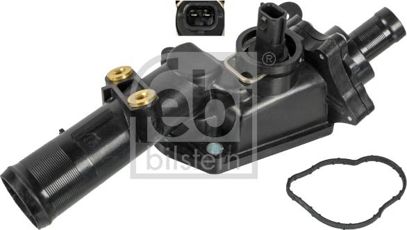 Febi Bilstein 173562 - Coolant thermostat / housing autospares.lv