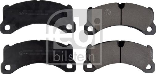 Febi Bilstein 173742 - Brake Pad Set, disc brake autospares.lv